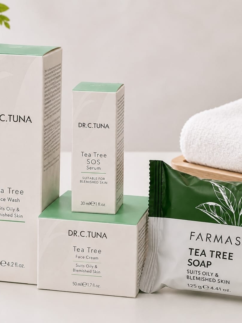 Tea Tree SOS Serum - Mint Green